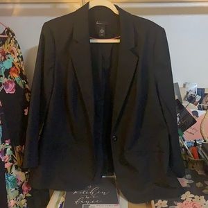 Lane Bryant size 22 black blazer with pockets